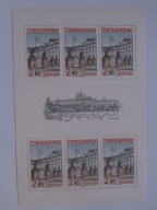 Czechosłowacja - Zamek praski - Mi. 2834-35 arkusik **