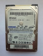 Dysk IDE ATA 2,5" SAMSUNG MP0402H 40 GB Retro