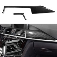 JA52 Osłona na deskę rozdzielczą naklejka z włókna węglowego BMW serii 3, 4