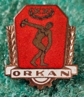 ODZNAKA LKS ORKAN POZNAŃ XX-LECIE 1949-1969