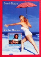 GWINEA BISSAU 2001 Marylin Monroe czyste**