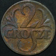 2 grosze 1923 - przyzwoity egzemplarz