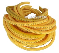 LITEROWY ZNACZNIK KABLI OZNACZNIKI PRZEWODÓW LITERY A-Z 1040 SZTUK