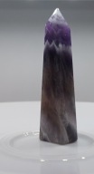 Kolekcja naturalny Ametyst szewron stożek 62mm