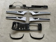 LISTWY DEKORY AUDI A8 D4 LIFT 4H BLACK PIANO KOMPLET