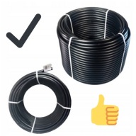 NOWA Rura Montażowa Do Nawadniania PE ⌀ 16 Wąż 50m 16mm Szczelna 50M