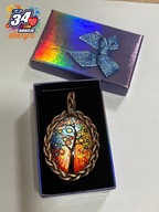 Ozdoba rękodzieło "Kolorowe drzewo"