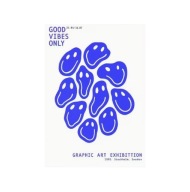 Plakat „Good Vibes Only” – Nowoczesny Plakat Graficzny