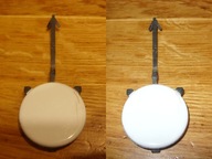 PARTNER II BERLINGO III ORYGINALNA ZAŚLEPKA HAKA ZDERZAK TYŁ 9682758677