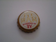 kapsel piwny - TYSKIE - sygnatura dap - SŁABO WIDOCZNA