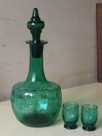 Karafka - stare szkło.