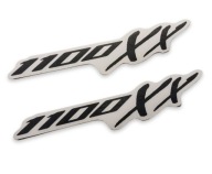 2x Naklejka 1100XX na Zadupek dla HONDA CBR Super Blackbird SC35 Nalepka