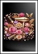 A2 PLAKAT DLA FRYZJERA FRYZJERKI FRYZJER PLAKAT DO SALONU FRYZJERSKIEGO N18