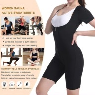 Bielizna body wyszczuplające do sauny fittness i uprawiania sportu r.L