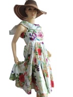 ASOS SUKIENKA w kwiaty wizytowa 30 nowa