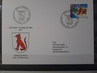 Szwajcaria - Helwetia - koperta FDC