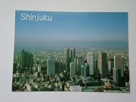 JAPONIA - dzielnica Shinjuku w Tokio - pocztówka