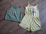 Letni kombinezon, top i sukienka dla dziewczynki rozm.158