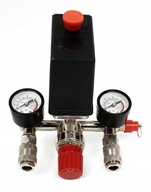 PRESOSTAT WYŁĄCZNIK CIŚNIENIOWY DO KOMPRESORA 230V TRÓJNIK ROZDZIELACZ