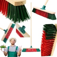 SZCZOTKA DO ZAMIATANIA SZEROKA MIOTŁA ULICÓWKA OPRAWNA 50 CM KIJ ULICZNA