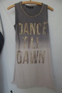 TUNIKA ZŁOTY NAPIS ROZM M