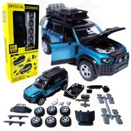 Model Land Rover Defender metalowy samochód 1:43 do tuningu NIEBIESKI
