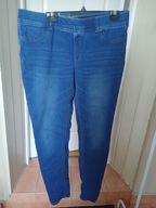 ever.me 42 spodnie dżins jeggins strecz rurki ze średnim stan