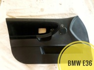BOCZEK DRZWI LEWY PRZÓD BMW E36 SEDAN FLOKOWANY