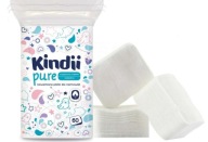 Płatki kosmetyczne prostokątne Kindii Pure 60 szt. dla dzieci