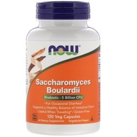 Probiotyki Now Foods Saccharomyces Boulardii 120 kapsułek