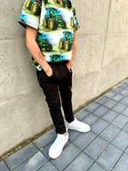 CHRISMA SPODNIE MATERIAŁOWE SLIM DRESOWE DLA CHŁOPCA KIESZONKA 98 3 LATA