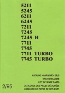 Zetor 5211...6245... 7211...7245H, 7711...7745 turbo - katalog części