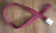 Pasek do spodni bordowy 107cm nr.3