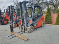 Wózek widłowy używany Linde H25T 2016 przesuw boczny UDT