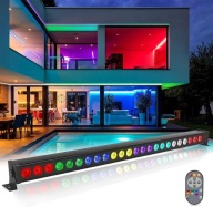 Oświetlenie imprezowe 24 x 3 W LED RGB Bar oświetlenie stroboskopowe dla DJ