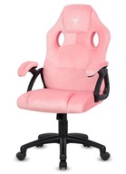 Fotel obrotowy do biurka CARRERA M ALCANTARA PINK ROSE