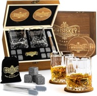 PROFESJONALNY Zestaw Do Whisky Z Szklankami I Akcesoriami SUPER OKAZJA