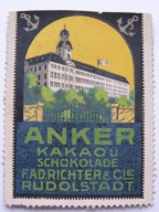 Anker - Kakao i czekolada - zalepka reklamowa