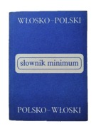 Słownik Włosko-Polski Polsko-Włoski Anna Jedlińska Minimum Kieszonkowy