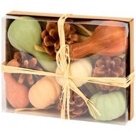 Dynia ozdoby Jesienne dekoracje szyszki 10 szt