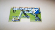 karnet SLAVIA Ruda Śląska 2003/04