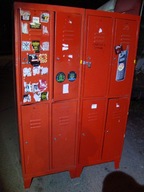 Szafka ubraniowa bhp 4 skrytkowa pracownicza 185/60,5/50cm 4 drzwi