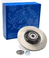 TARCZA HAMULCOWA TYŁ CITROEN C4 I,PEUGEOT 207 307 249X9 + ŁOŻYSKO