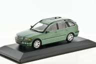 BMW 323I Touring Green met. E46 1999 1/43 MINICHAMPS 431028310