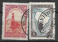 Argentyna D713 mapa marynistyka