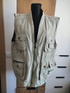 Bezrękawnik męski 2XL super 12 kieszeni Euromoda kamizelka bawełna