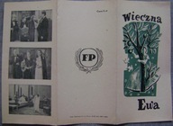 WIECZNA EWA -film prod.USA -program kinowy -lata 40-te