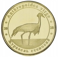 Ukraina - 1 złotnik Żuraw stepowy (2020)