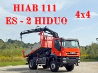 Iveco TRAKKER 190T36 * WYWROTKA 3,70 m * HIAB 111 ES - 2 HIDUO /4x4