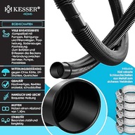 Wąż basenowy KESSER | Wąż basenowy z końcówkami